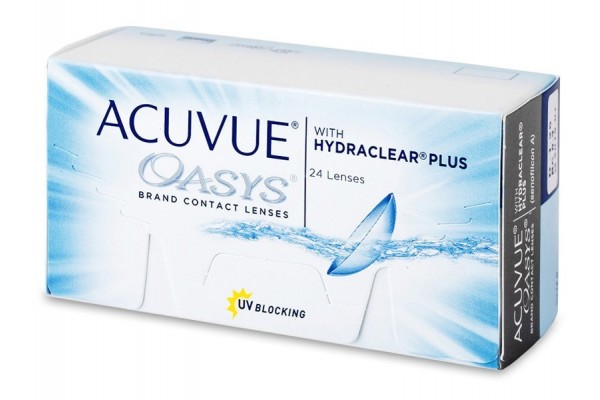 Acuvue Oasys Μυωπίας Υπερμετρωπίας Δεκαπενθήμεροι (24 φακοί)