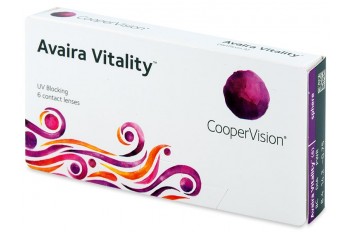 Avaira Vitality Μυωπίας Υπερμετρωπίας Μηνιαίοι (6 φακοί)